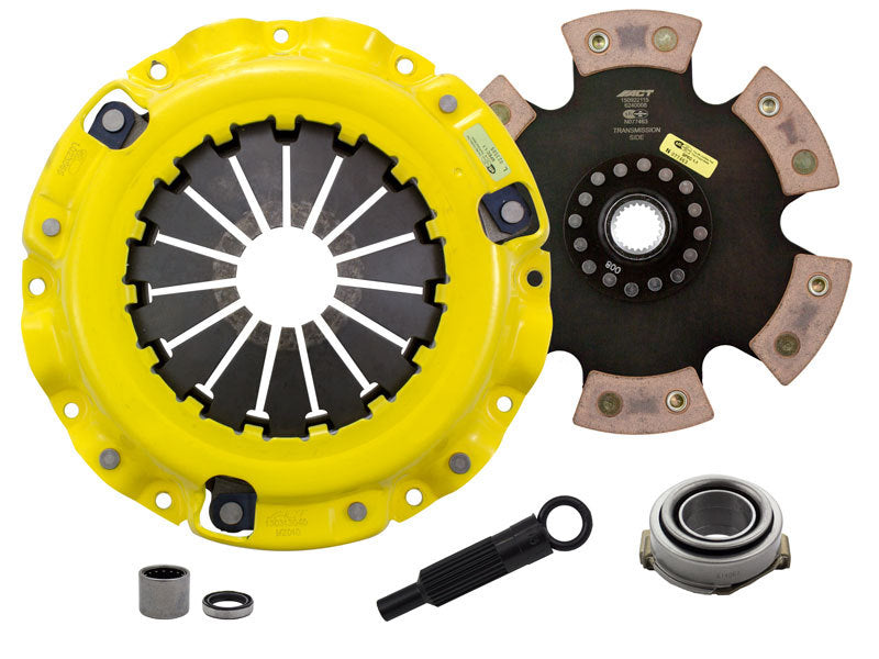 ACT 1987 Mazda RX-7 HD/Race Rigid 6 Pad Clutch Kit - DTX Performance