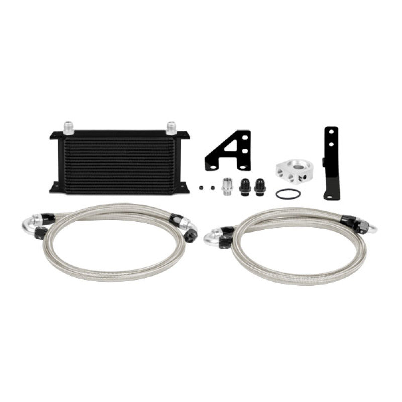 Mishimoto 15 Subaru STI Oil Cooler Kit - Silver - DTX Performance