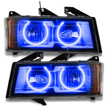 Load image into Gallery viewer, Oracle Lighting 04-12 Chevrolet Colorado Pre-Assembled LED Halo Headlights -Blue - DTX Performance