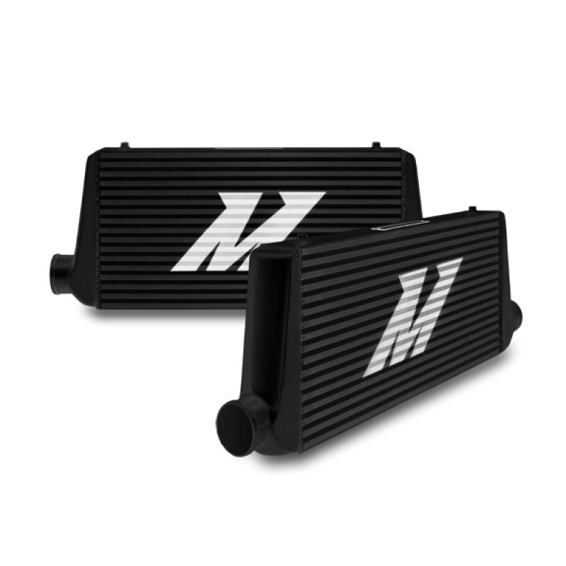 Mishimoto Universal Silver R Line Intercooler Overall Size: 31x12x4 Core Size: 24x12x4 Inlet / Outle - DTX Performance