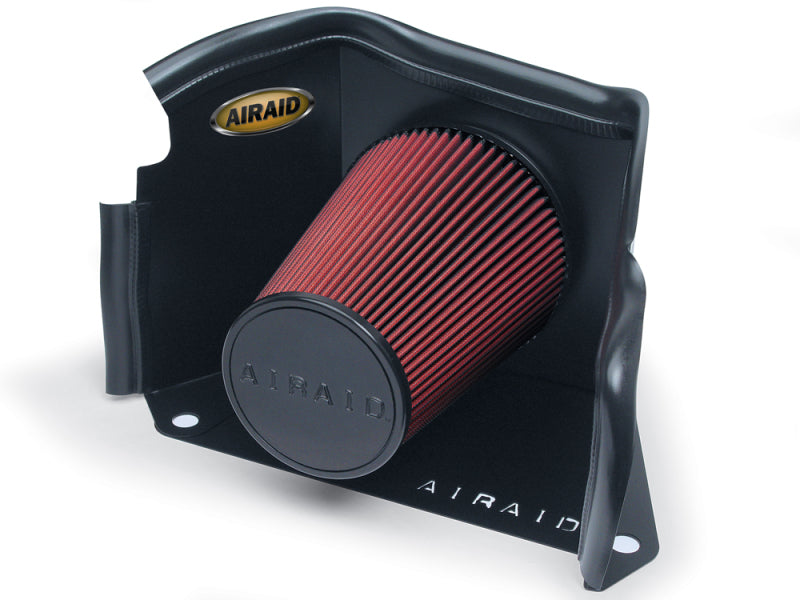 Airaid 03-09 Hummer H2 / 05-09 SUT 6.0L/6.2L CAD Intake System w/o Tube (Oiled / Red Media) - DTX Performance