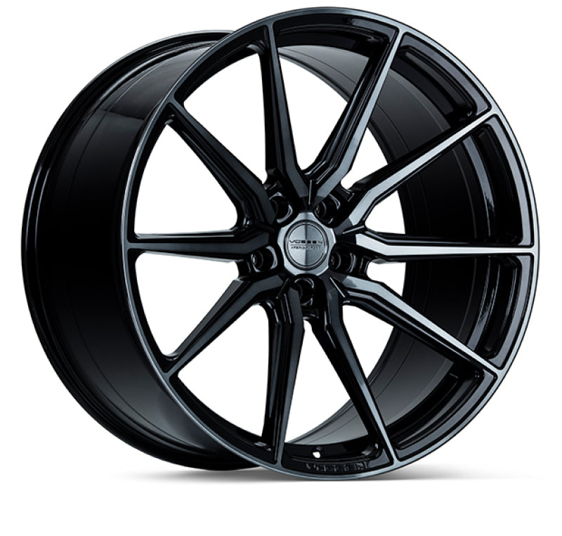 Vossen HF-3 20x9 / 5x114.3 / ET38 / Flat Face / 73.1 - Double Tinted - Gloss Black Wheel - DTX Performance