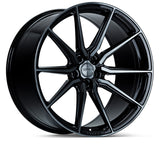 Vossen HF-3 22x12 / 5x120 / ET25 / Super Deep Face / 74.1 - Double Tinted - Gloss Black Wheel