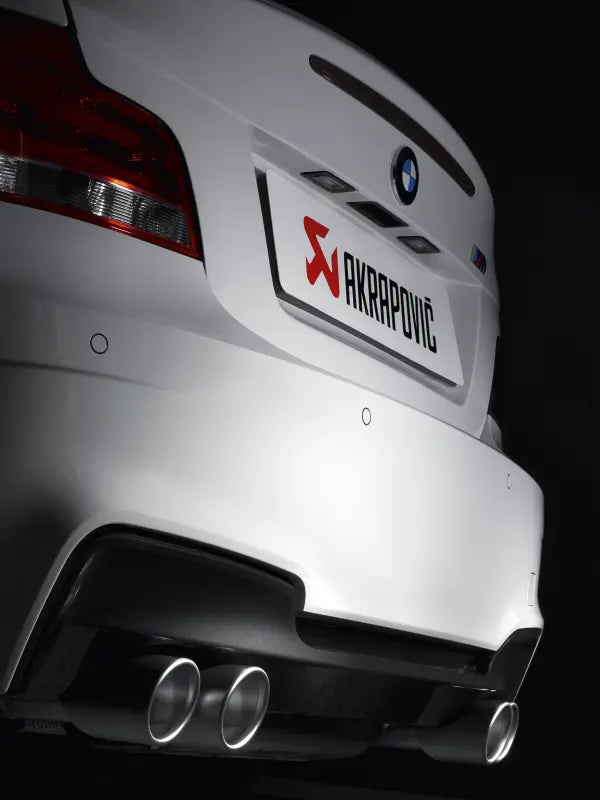 Akrapovic 11-12 BMW 1 Series M Coupe (E82) Slip-On Line (Titanium) (Req. Tips) - DTX Performance