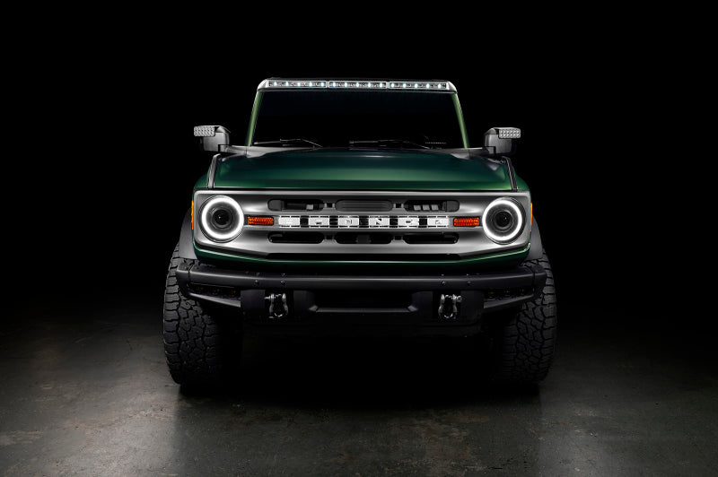 Oracle 2021+ Ford Bronco Integrated Windshield Roof LED Light Bar System - DTX Performance