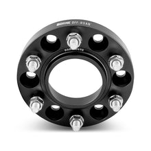 Load image into Gallery viewer, Mishimoto Borne Off-Road Wheel Spacers - 6x139.7 - 78.1 - 25mm - M14 - Black - DTX Performance