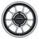 Method MR409 Bead Grip 15x10 / 5+5/0mm Offset / 4x156 / 132mm CB Steel Grey Wheel