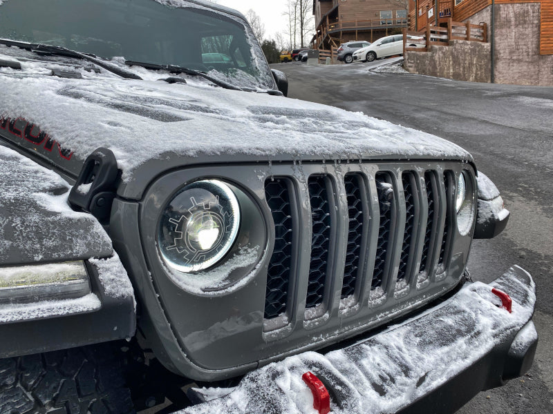 Oracle Lighting 18-22 Jeep Wrangler JL / 20-22 Jeep Gladiator JT Oculus Bi-LED Projector Headlights - DTX Performance