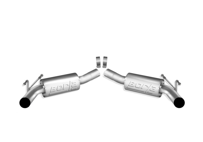 Borla 2010 Camaro 6.2L ATAK Exhaust System w/o Tips works With Factory Ground Effects Package (rear - DTX Performance