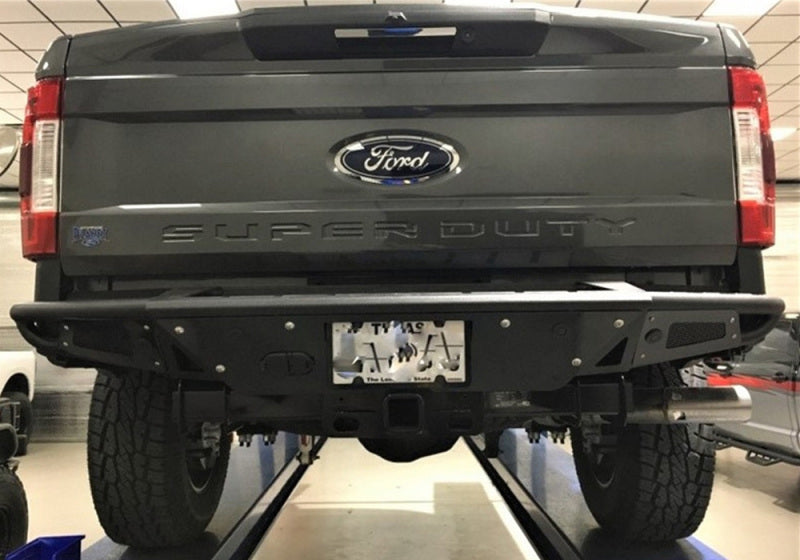 N-Fab RBS-H Rear Bumper 2017 Ford F250/F350 Super Duty - Tex. Black - DTX Performance