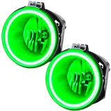 Oracle Lighting 06-10 Jeep Commander Pre-Assembled LED Halo Headlights -Green