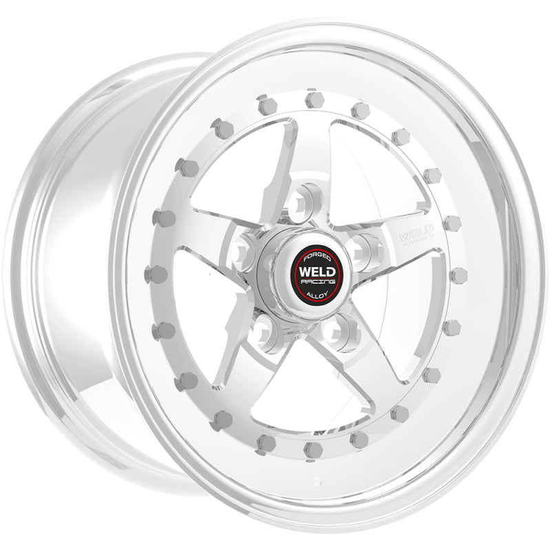 Weld Weldstar 15x10 / 5x4.5 BP / 3.5in. BS Polished Wheel - Non-Beadlock - DTX Performance