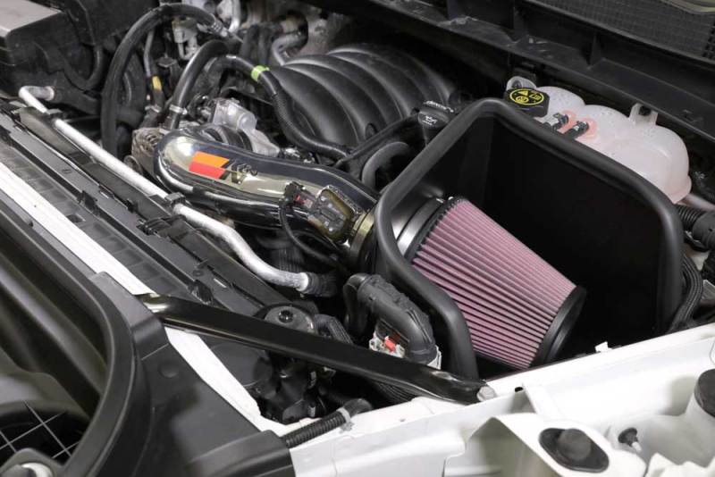 K&N 2019 Chevy Silverado / GMC Sierra 1500 V8-5.3/6.2L Performance Air Intake Kit - DTX Performance