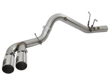 Load image into Gallery viewer, aFe Victory Series 4in 409-SS DPF-Back Exhaust w/ Dual Polished Tips 2017 GM Duramax V8-6.6L(td) L5P - DTX Performance