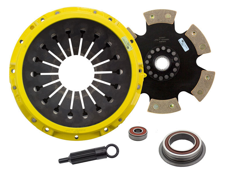 ACT 1988 Toyota Supra XT/Race Rigid 6 Pad Clutch Kit - DTX Performance