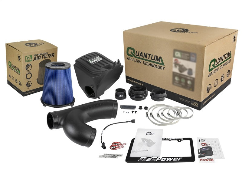 aFe Quantum Pro 5R Cold Air Intake System 15-18 Ford F150 EcoBoost V6-3.5L/2.7L - Oiled - DTX Performance