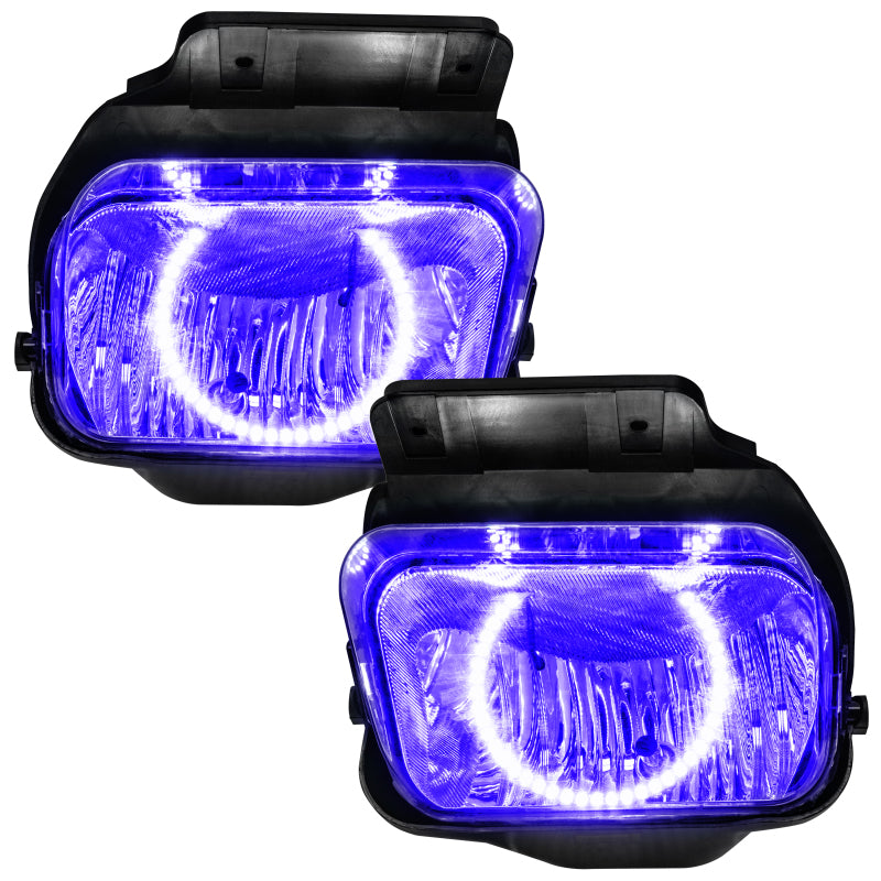 Oracle Lighting 03-06 Chevrolet Silverado Pre-Assembled LED Halo Fog Lights -UV/Purple - DTX Performance