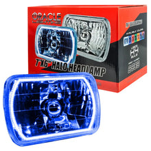 Load image into Gallery viewer, Oracle Pre-Installed Lights 7x6 IN. Sealed Beam - Blue Halo - DTX Performance