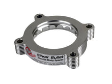 Load image into Gallery viewer, aFe 11-14 Ford Mustang/ 11-14 Ford F-150 V6 3.7L Silver Bullet Throttle Body Spacer - Silver - DTX Performance