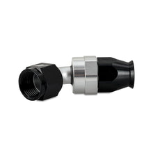 Load image into Gallery viewer, Mishimoto Aluminum PTFE -4AN 45 Degree Fitting Black - DTX Performance