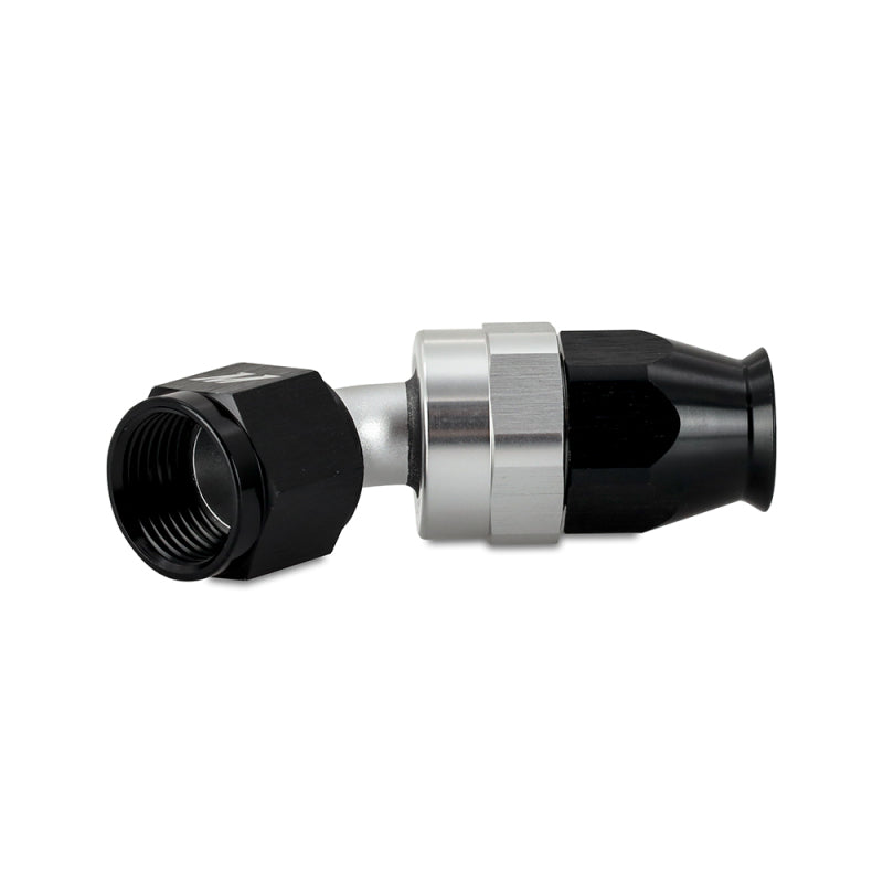 Mishimoto Aluminum PTFE -6AN 45 Degree Fitting Black - DTX Performance