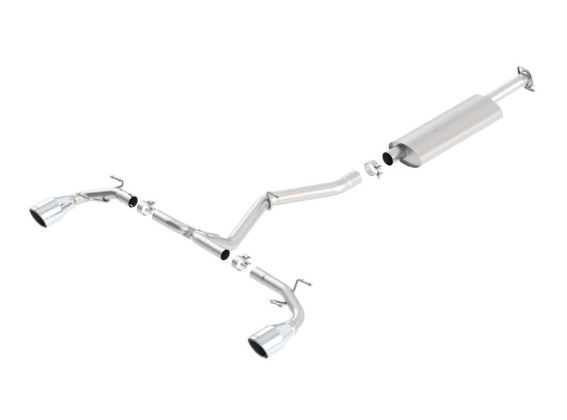 Borla 13-15 Scion FR-S 2.0L 4cyl 6spd / 13 Subaru BRZ 2.0L 4cyl 6spd SS Catback Exhaust - DTX Performance