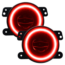 Load image into Gallery viewer, Oracle Jeep Wrangler JK/JL/JT High Performance W LED Fog Lights - Red - DTX Performance