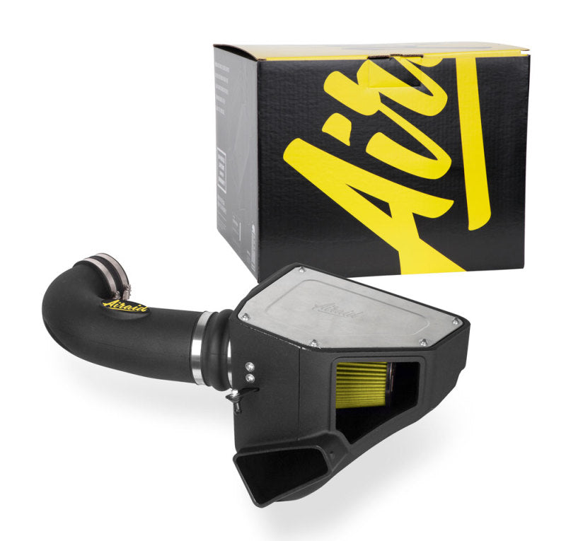 Airaid 16-20 Chevy Camaro SS 6.2L Intake System w/ Tube (Dry / Yellow Media) - DTX Performance