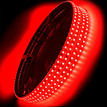 Load image into Gallery viewer, Oracle LED Illuminated Wheel Rings - Double LED - Red - DTX Performance