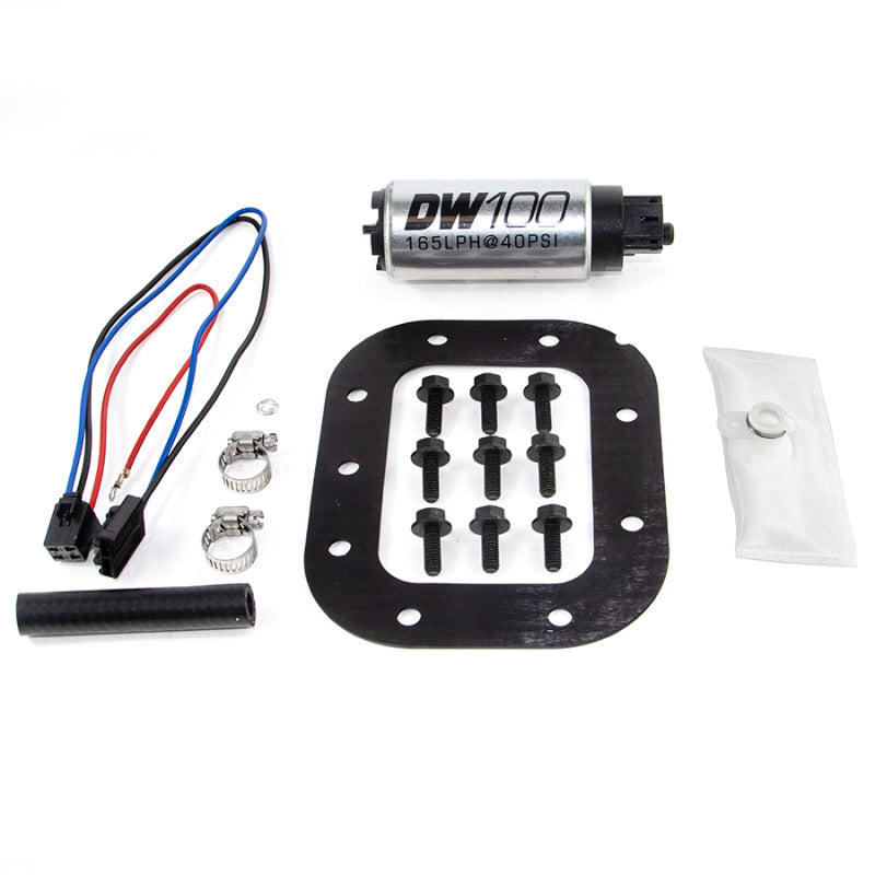 DeatschWerks 165 LPH In-Tank Fuel Pump w/ 86-89 Chevrolet Corvette Install Kit - DTX Performance