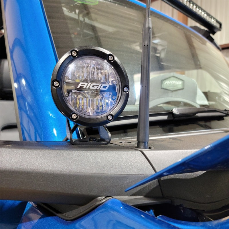 Ford Racing 2021+ Ford Bronco Mirror Mounted 4in Rigid LED Lights Kit - DTX Performance