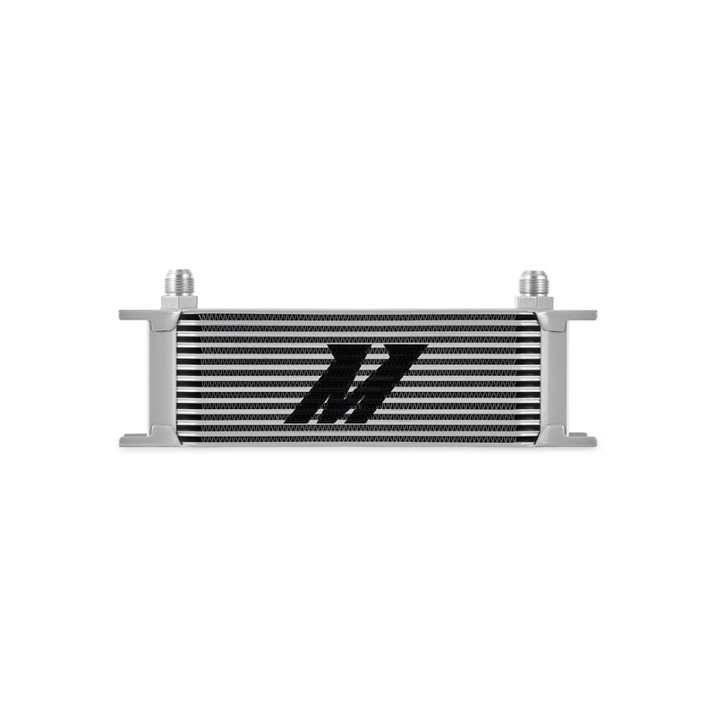 Mishimoto Universal 13-Row Oil Cooler Silver - DTX Performance