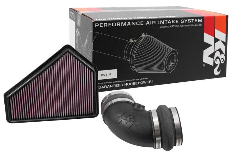 K&N 09-15 Cadillac CTS-V V8 6.2L F/I 57 Series FIPK Performance Intake Kit - DTX Performance