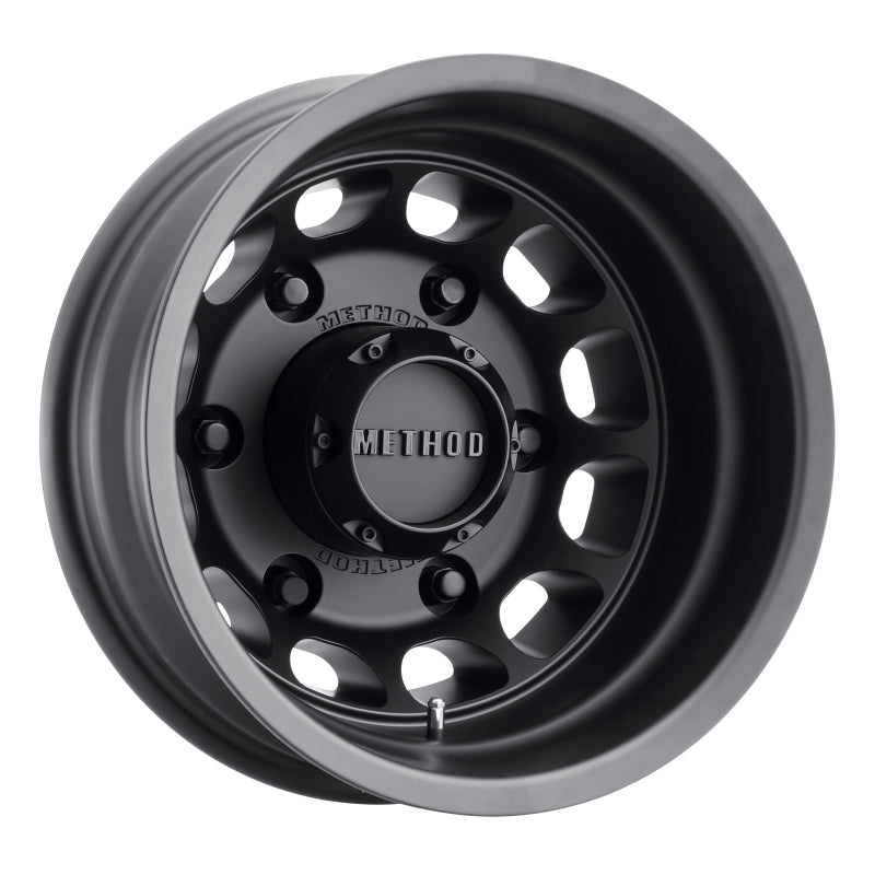 Method MR901 - REAR 16x5.5 -138mm Offset 6x205 161.04mm CB Matte Black Wheel - DTX Performance