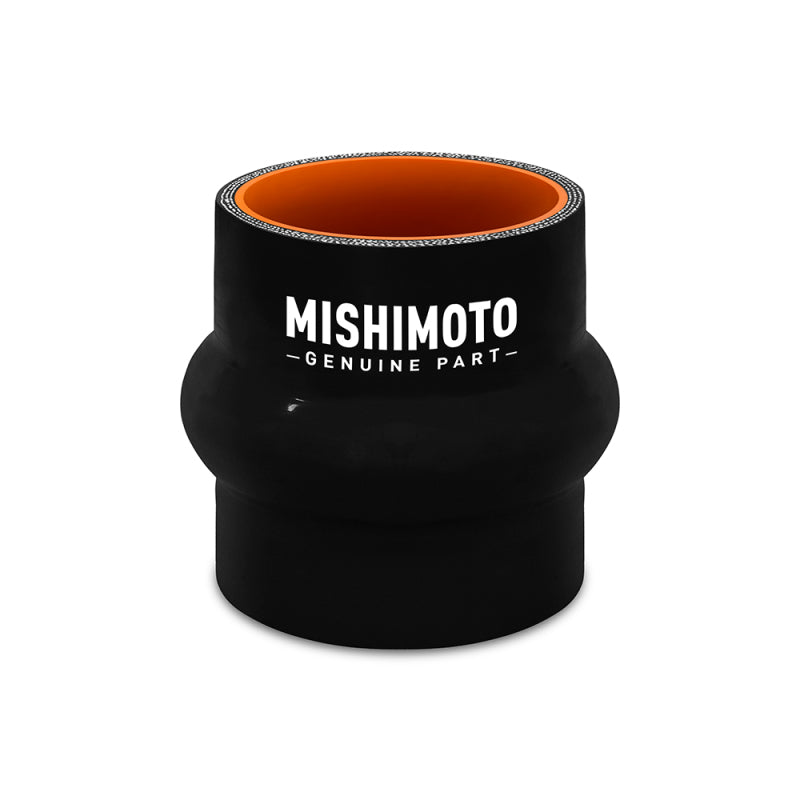 Mishimoto 1.5in. Hump Hose Silicone Coupler - Black - DTX Performance