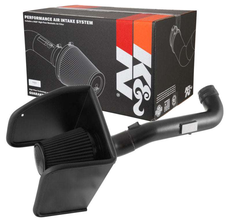 K&N 17-18 Chevrolet Colorado 3.6L V6 Black Performance Intake Kit - DTX Performance