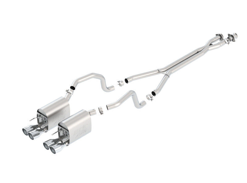 Borla 09-11 Chevrolet Corvette 6.2L V8 Aggressive ATAK Catback Exhaust - DTX Performance