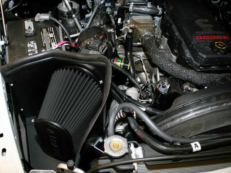 Airaid 07-09 Dodge Ram Cummins DSL 6.7L CAD Intake System w/ Tube (Dry / Black Media) - DTX Performance