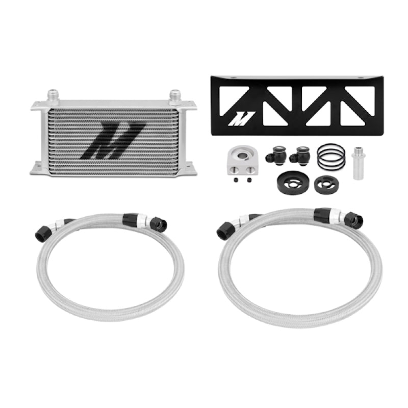 Mishimoto 13+ Subaru BRZ / 13+ Scion FR-S Oil Cooler Kit - Silver - DTX Performance