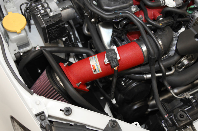 K&N 08-11 WRX/STi 2.5L H4 Red Typhoon Short Ram Intake - DTX Performance