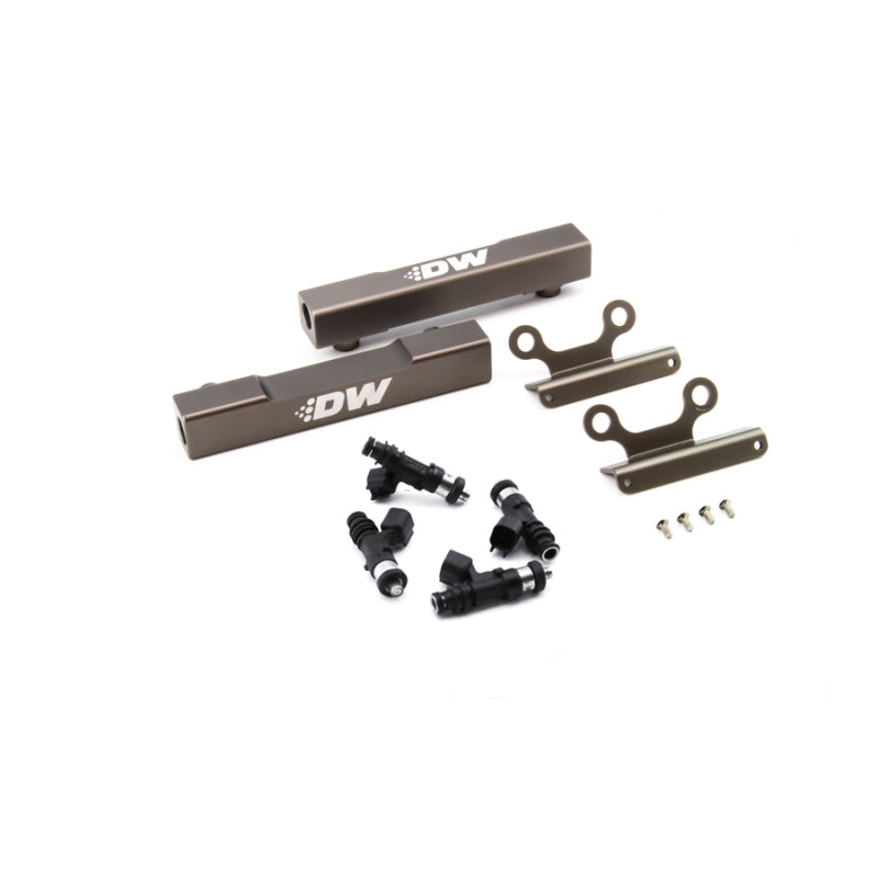 DeatschWerks 02+ Subaru WRX / 07+ STI/LGT Top Feed Fuel Rail Upgrade Kit w/ 1000cc Injectors - DTX Performance