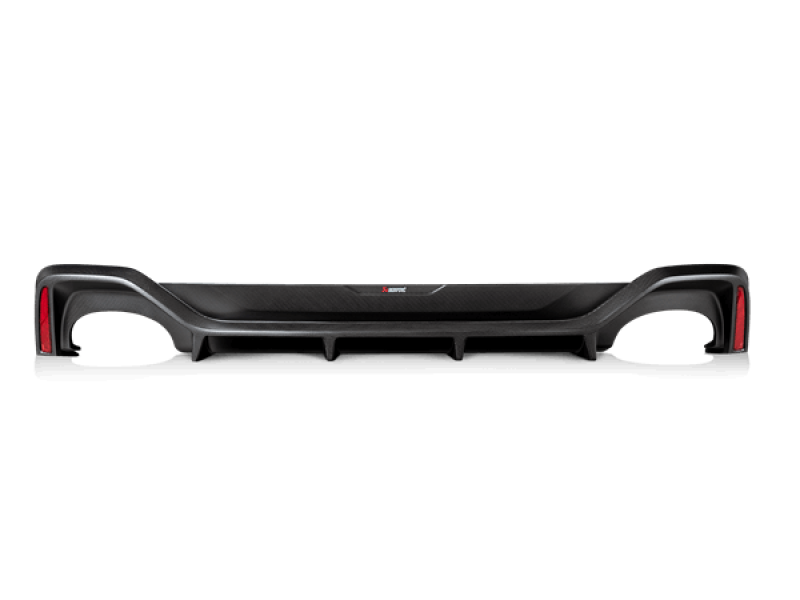 Akrapovic 2020 Audi RS6 Avant/RS7 Sportback (C8) Rear Carbon Fiber Diffuser - Matte - DTX Performance