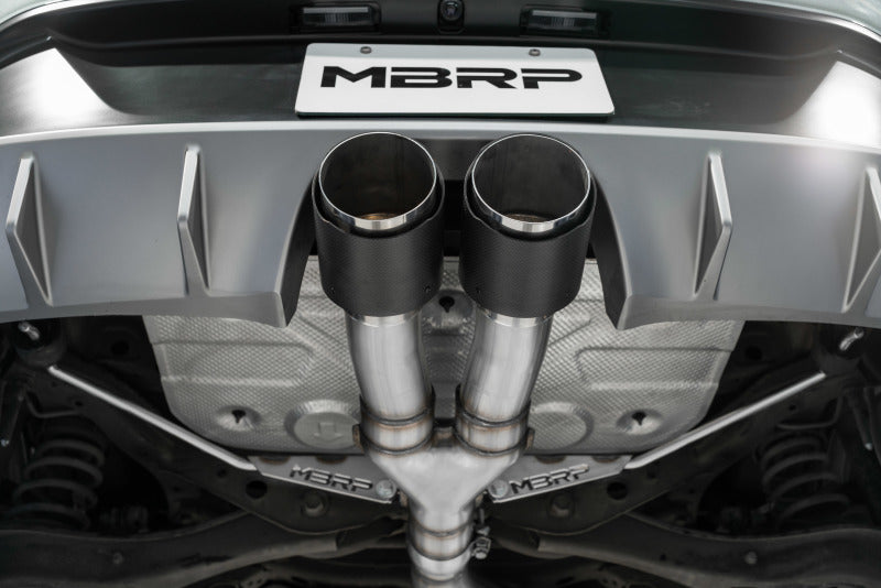 2019+ MBRP Hyundai Veloster Turbo Cat Back - Aluminized - DTX Performance