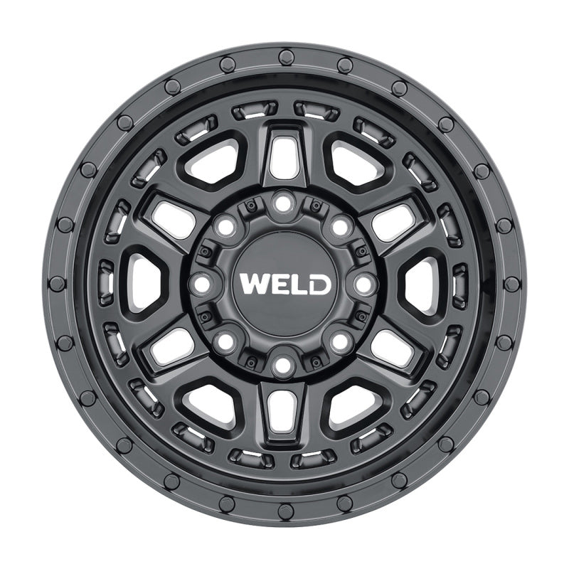 Weld Off-Road W119 17X9 Crux 8X180 ET00 BS5.00 Satin Black 124.3 - DTX Performance