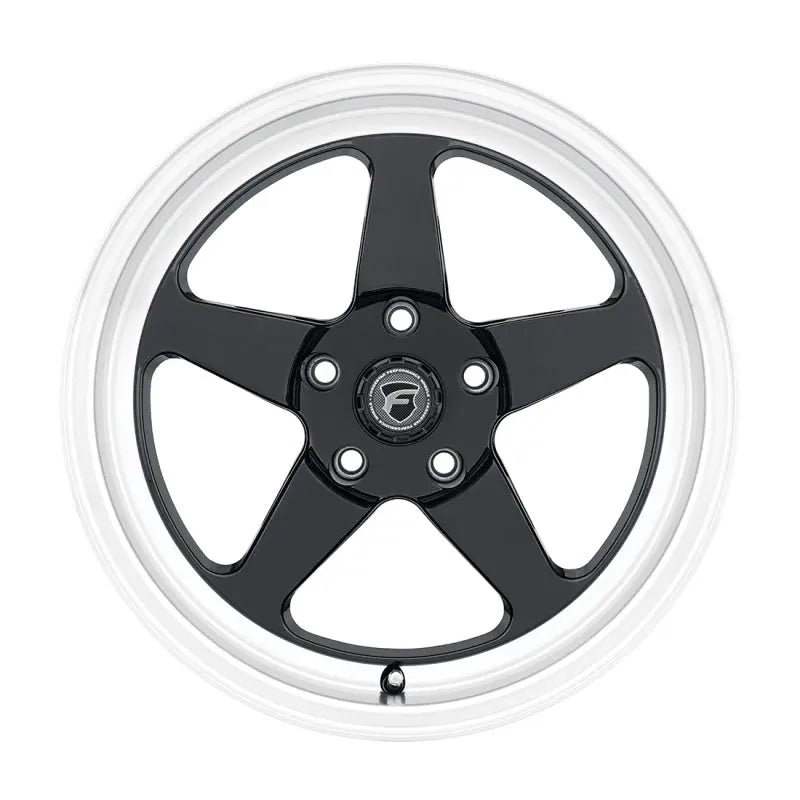 Forgestar D5 Drag 18x5.0 / 5x115 BP / ET-37 / 1.5in BS Gloss Black Wheel - DTX Performance