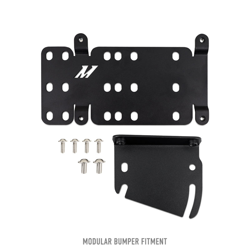 Mishimoto 2021+ Ford Bronco Modular Bumper License Plate Relocation - DTX Performance