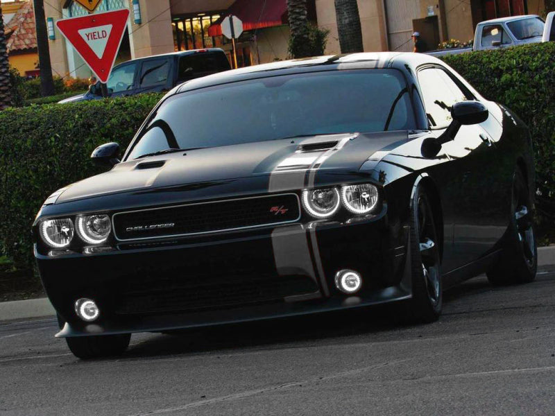 Oracle Dodge Challenger 08-14 LED Waterproof Halo Kit - White - DTX Performance