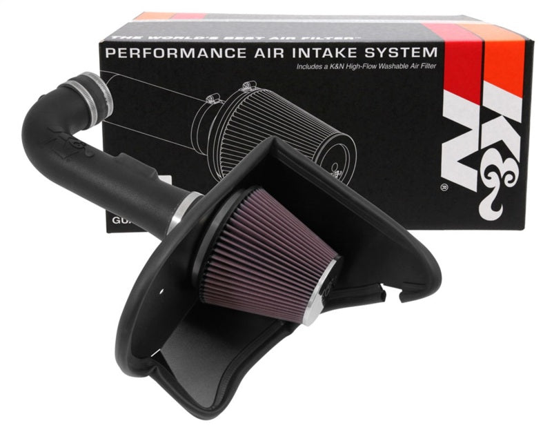 K&N 2016-2017 Chevrolet Camaro V6-3.6L F/I Aircharger Performance Intake - DTX Performance