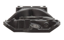 Load image into Gallery viewer, Edelbrock Intake Manifold Perf Eps SBC w/ Oil Fill Tube and Breather Black - DTX Performance