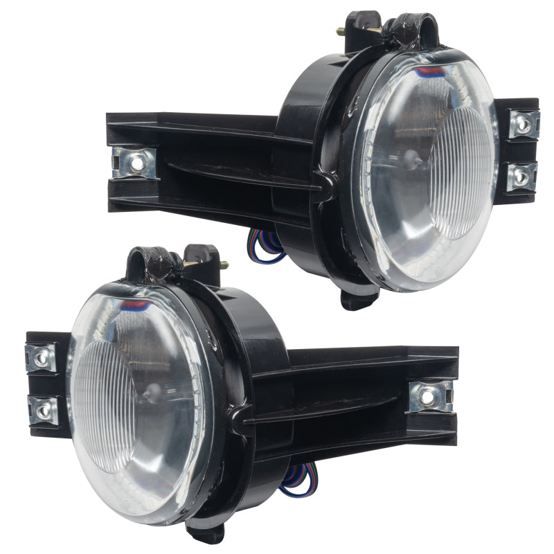 Oracle Lighting 06-08 Dodge Ram Pre-Assembled LED Halo Fog Lights -UV/Purple - DTX Performance